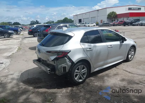 2019 Toyota Corolla Se z USA, uszkodzony, nr VIN JTNK4RBE3K3017513